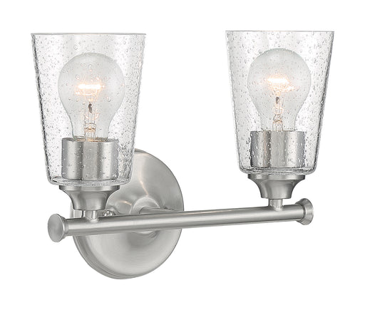 Nuvo Lighting - 60-7182 - Two Light Vanity - Bransel - Brushed Nickel