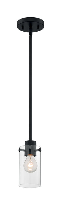One Light Mini Pendant from the Sommerset collection in Matte Black finish