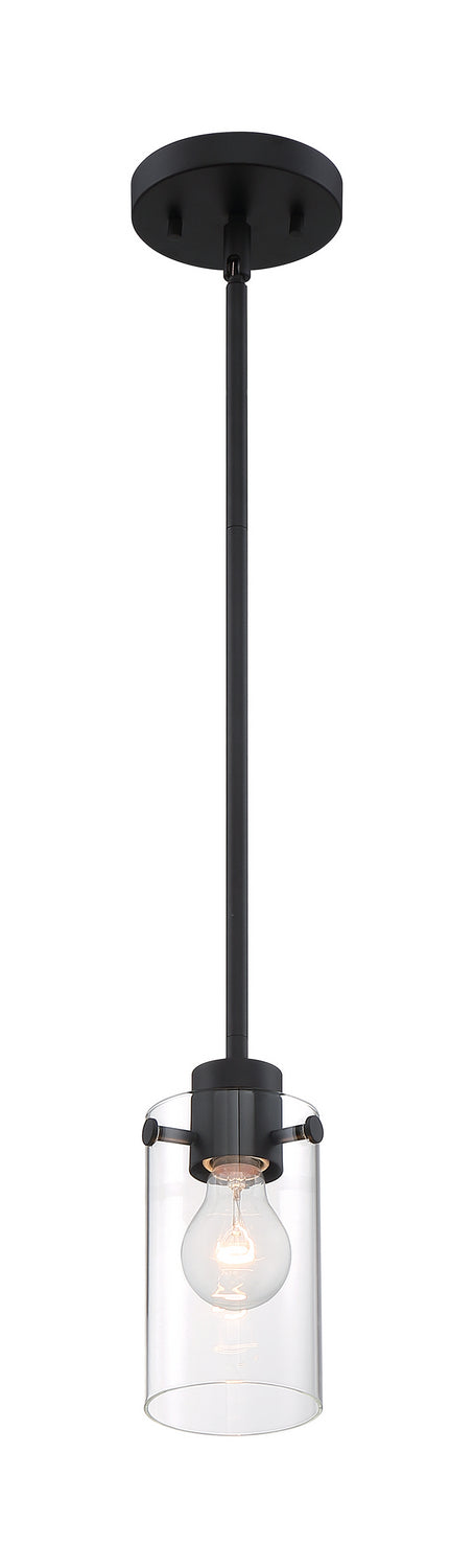 Nuvo Lighting - 60-7270 - One Light Mini Pendant - Sommerset - Matte Black