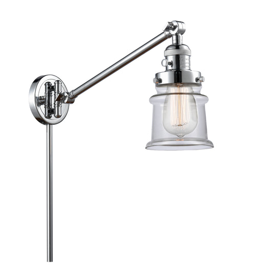 Innovations - 237-PC-G182S - One Light Swing Arm Lamp - Franklin Restoration - Polished Chrome