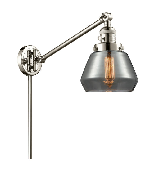 Innovations - 237-PN-G173 - One Light Swing Arm Lamp - Franklin Restoration - Polished Nickel