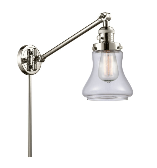Innovations - 237-PN-G192 - One Light Swing Arm Lamp - Franklin Restoration - Polished Nickel