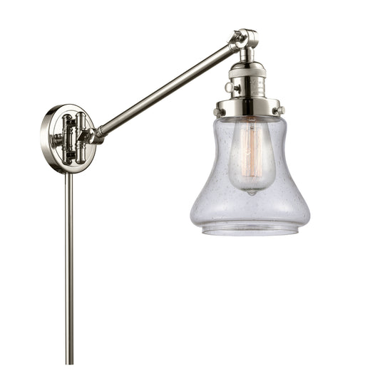 Innovations - 237-PN-G194 - One Light Swing Arm Lamp - Franklin Restoration - Polished Nickel