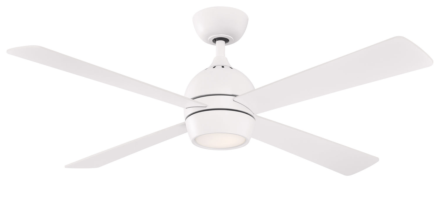 Fanimation - FP7652MW - 52``Ceiling Fan - Kwad 52 - Matte White