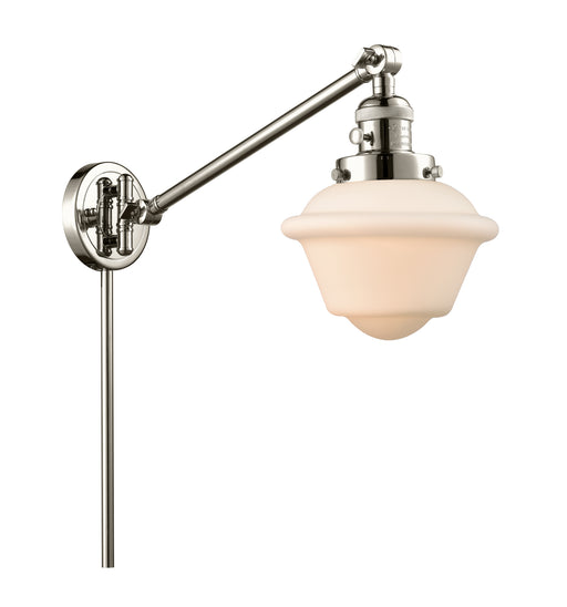 Innovations - 237-PN-G531 - One Light Swing Arm Lamp - Franklin Restoration - Polished Nickel