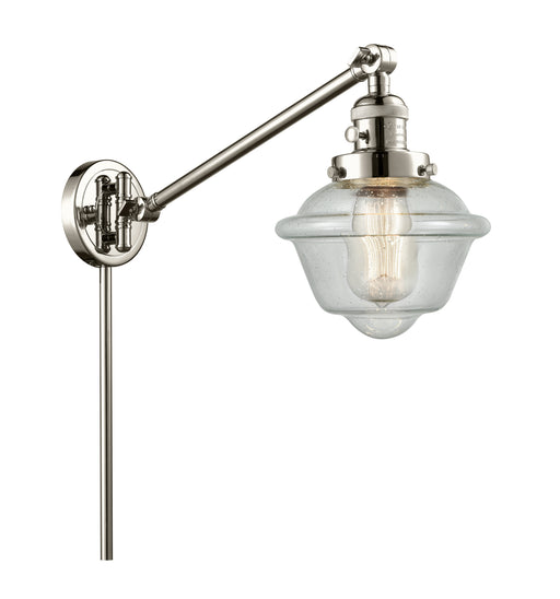 Innovations - 237-PN-G534 - One Light Swing Arm Lamp - Franklin Restoration - Polished Nickel