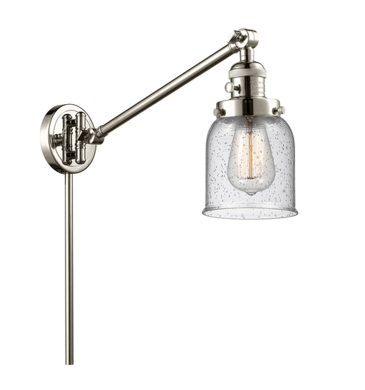 Innovations - 237-PN-G54 - One Light Swing Arm Lamp - Franklin Restoration - Polished Nickel