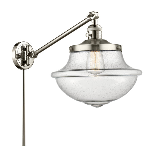 Innovations - 237-PN-G544 - One Light Swing Arm Lamp - Franklin Restoration - Polished Nickel