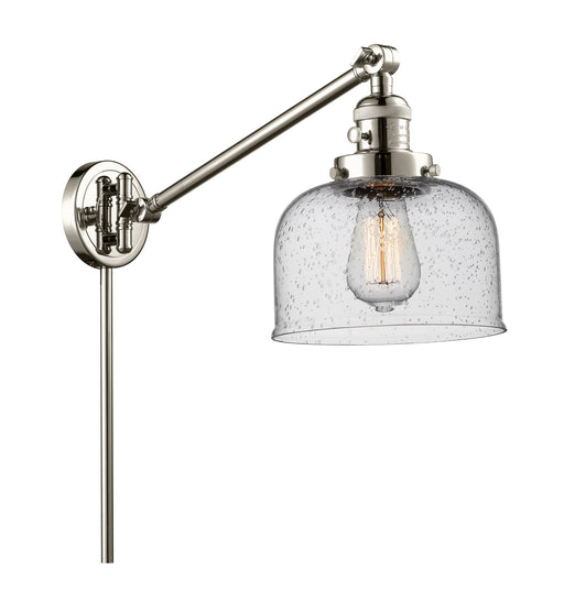 Innovations - 237-PN-G74 - One Light Swing Arm Lamp - Franklin Restoration - Polished Nickel