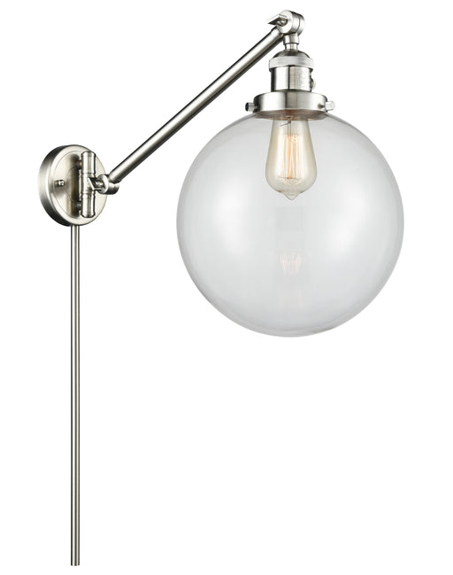 Innovations - 237-SN-G202-10 - One Light Swing Arm Lamp - Franklin Restoration - Brushed Satin Nickel