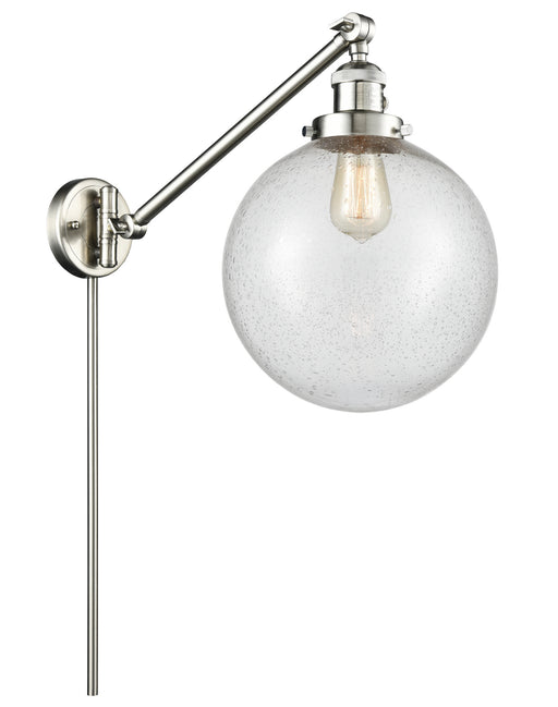 Innovations - 237-SN-G204-10 - One Light Swing Arm Lamp - Franklin Restoration - Brushed Satin Nickel