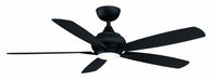 Fanimation - FP8533BL - 52``Ceiling Fan - Doren - Black