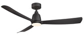 Fanimation - FPD8534BL - 52``Ceiling Fan - Kute 52 - Black