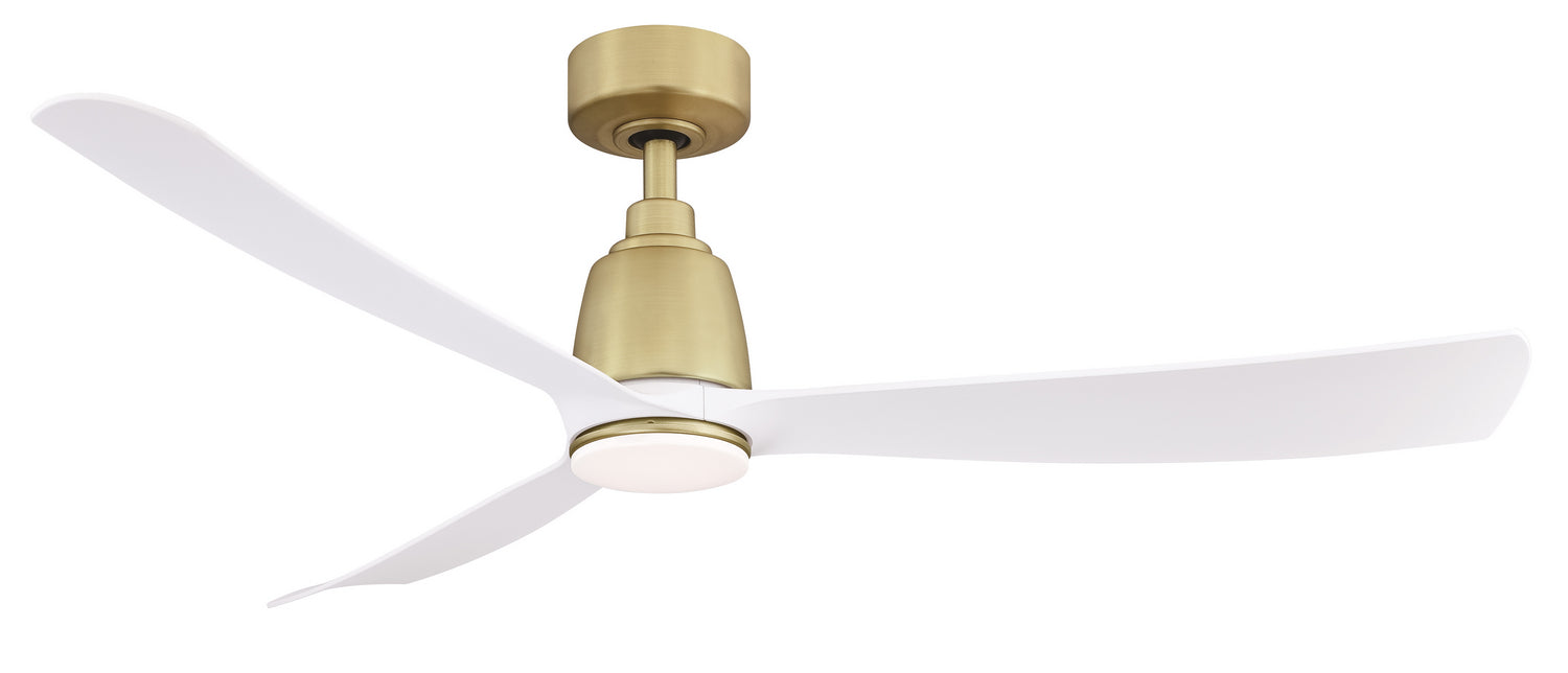 Fanimation - FPD8534BS - 52``Ceiling Fan - Kute 52 - Brushed satin Brass