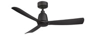Fanimation - FPD8547BL - 44``Ceiling Fan - Kute 44 - Black