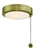 Fanimation - LK179AB - One Light Fan Light Kit - Fitters - Antique Brass