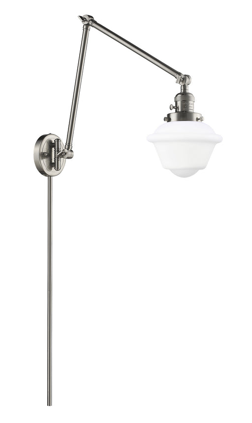 Innovations - 238-SN-G531 - One Light Swing Arm Lamp - Franklin Restoration - Brushed Satin Nickel