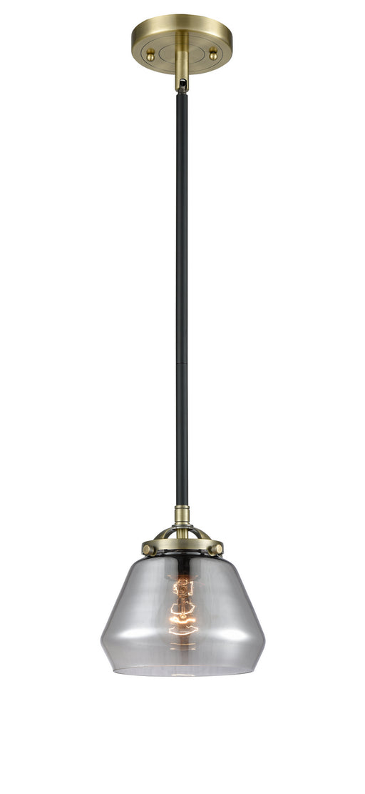 Innovations - 284-1S-BAB-G173 - One Light Mini Pendant - Nouveau - Black Antique Brass