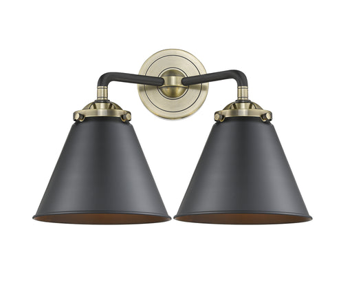 Innovations - 284-2W-BAB-M13-BK-LED - LED Bath Vanity - Nouveau - Black Antique Brass