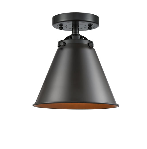 Innovations - 284-1C-OB-M13-OB-LED - LED Semi-Flush Mount - Nouveau - Oil Rubbed Bronze
