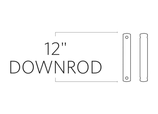 Monte Carlo - DR12DWZ - Downrod - Dark Weathered Zinc