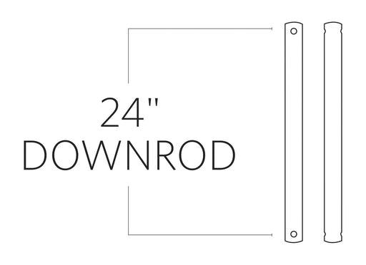 Monte Carlo - DR24DWZ - Downrod - Dark Weathered Zinc