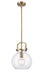 Innovations - 410-1S-BB-10CL - One Light Mini Pendant - Newton - Brushed Brass