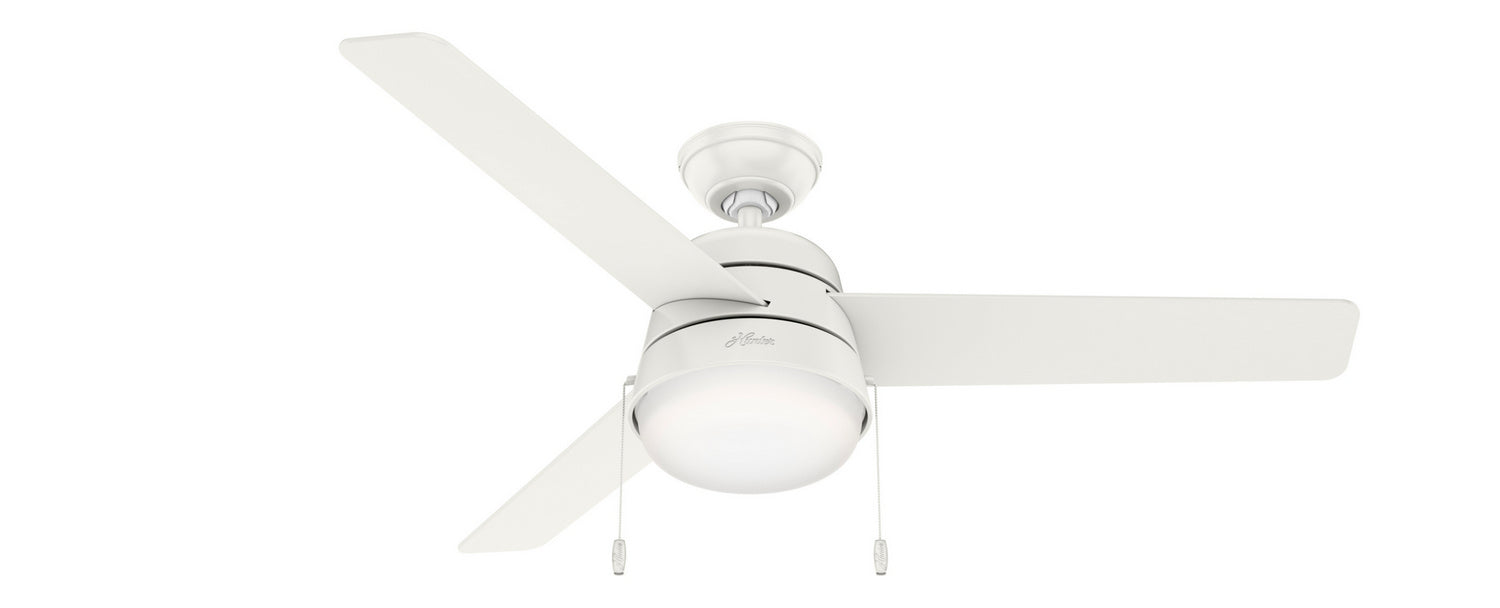 Hunter 52" Aker Indoor Ceiling Fan with LED Light Kit and Pull Chains