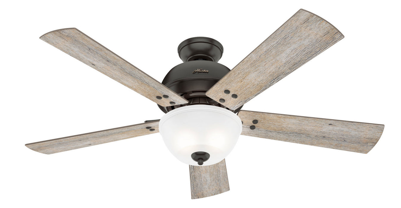 Hunter 52" Highdale Ceiling Fan with LED Light Kit and Handheld Remote