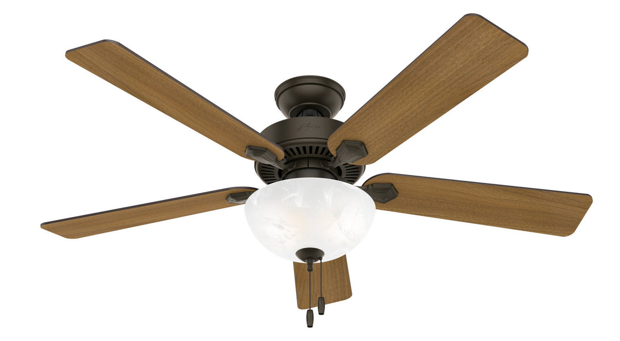 Hunter 52" Swanson Ceiling Fan with LED Light Kit and Pull Chains