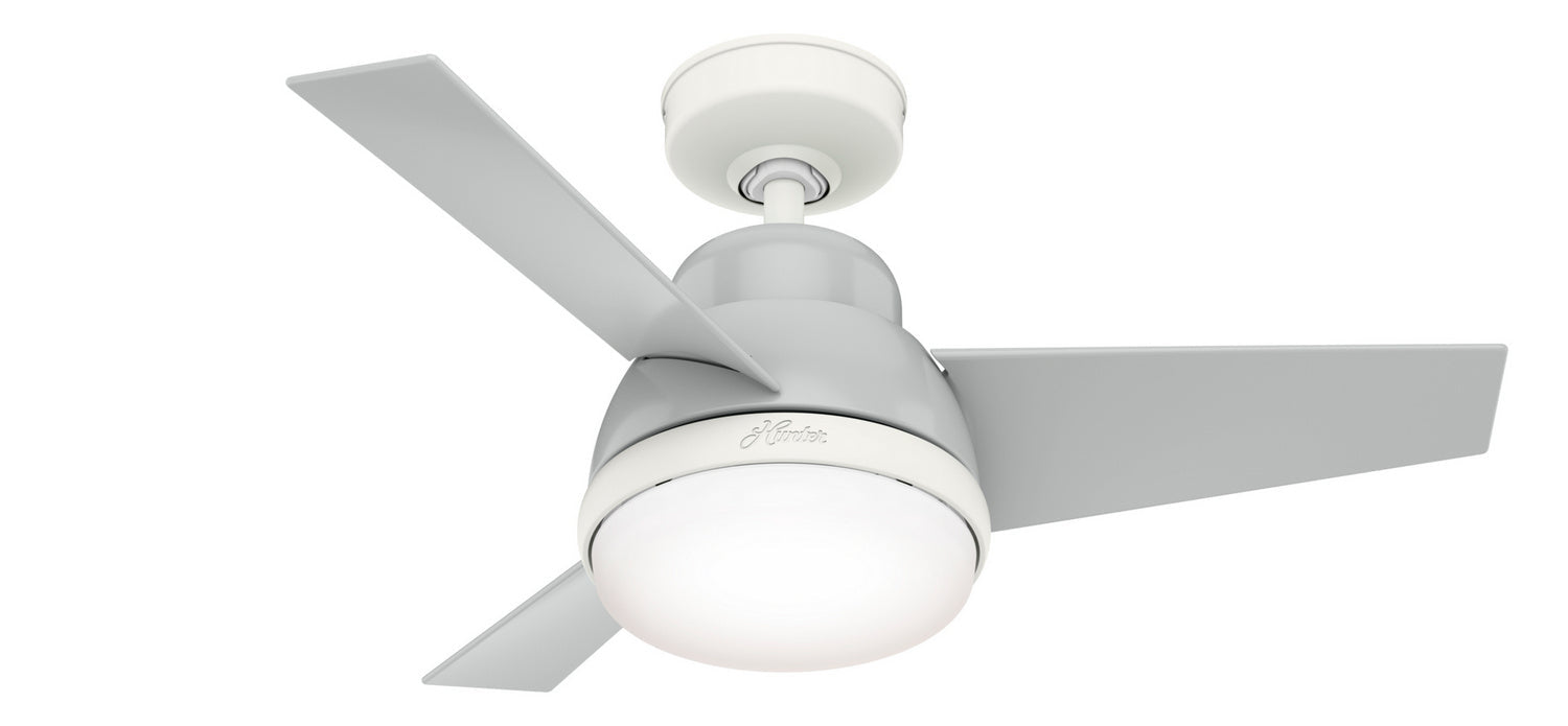 Hunter 36" Valda Ceiling Fan with LED Light Kit and Handheld Remote