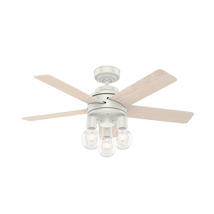 Hunter 44" Hardwick Ceiling Fan with LED Light Kit and Handheld Integrated Control System