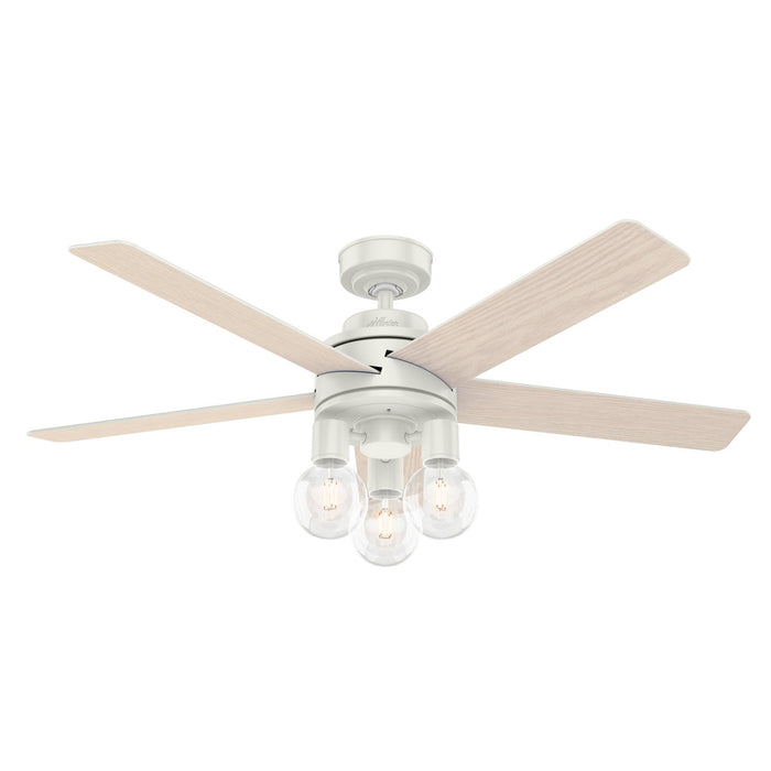 Hunter 52" Hardwick Ceiling Fan with LED Light Kit and Handheld Integrated Control System