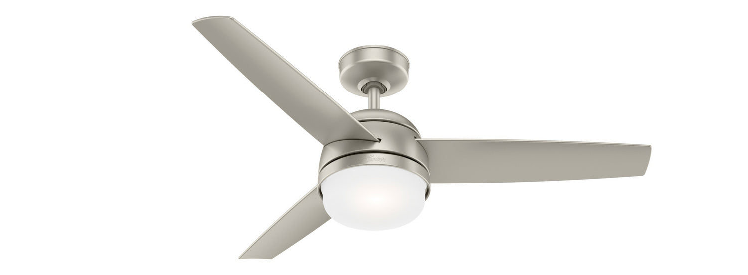Hunter 48" Midtown Ceiling Fan with LED Light Kit and Handheld Remote