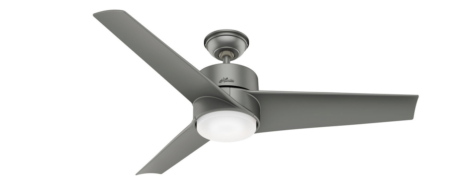 Hunter 54" Havoc Ceiling Fan with LED Light Kit and Wall Control