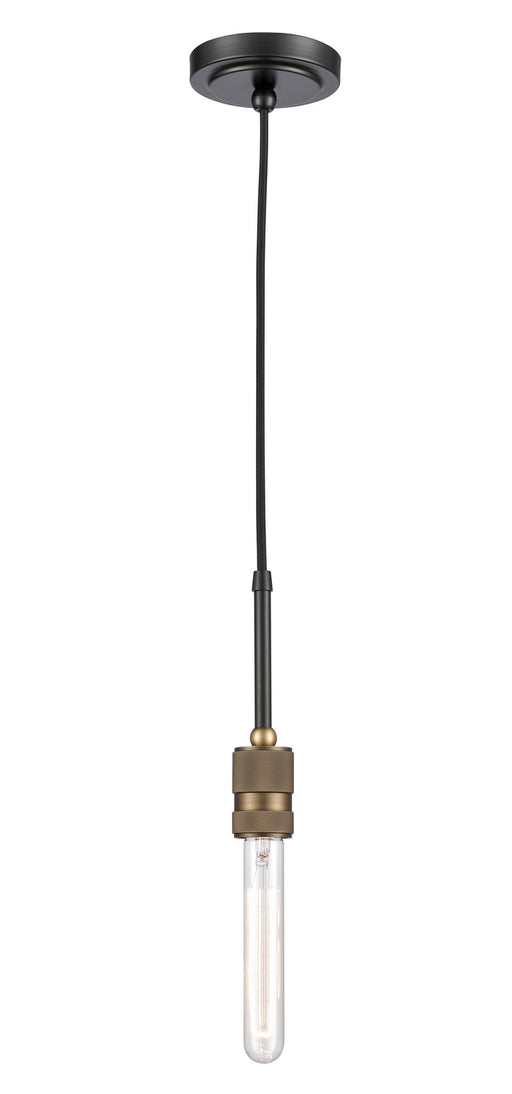 Innovations - 444-1P-BAB - One Light Mini Pendant - Restoration - Black Antique Brass
