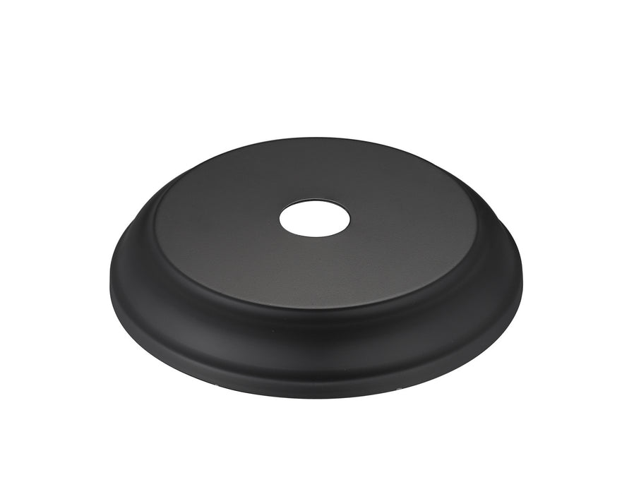 Four Light Semi-Flush Mount from the Valencia collection in Matte Black finish