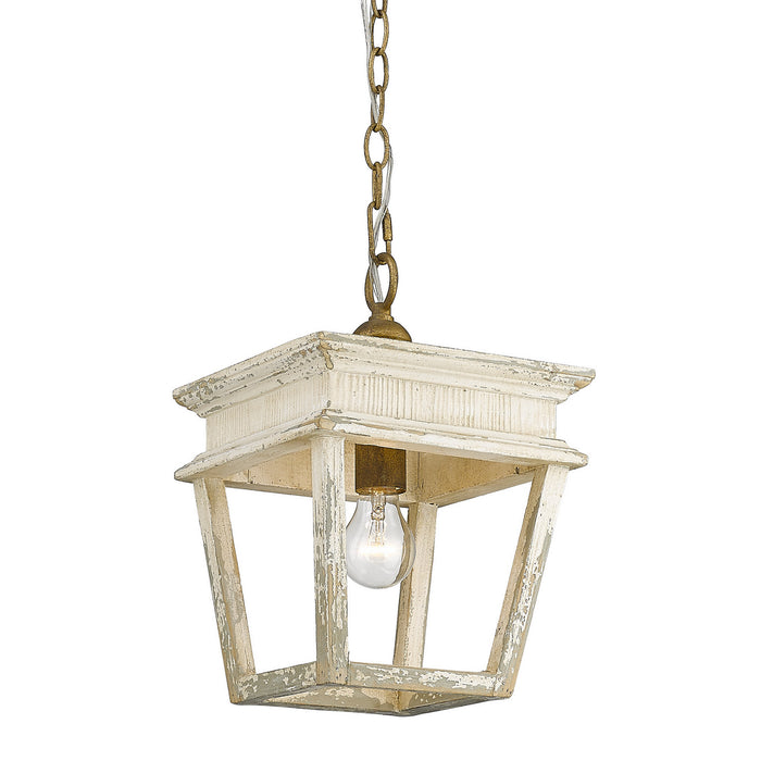 One Light Mini Pendant from the Haiden collection in Burnished Chestnut finish