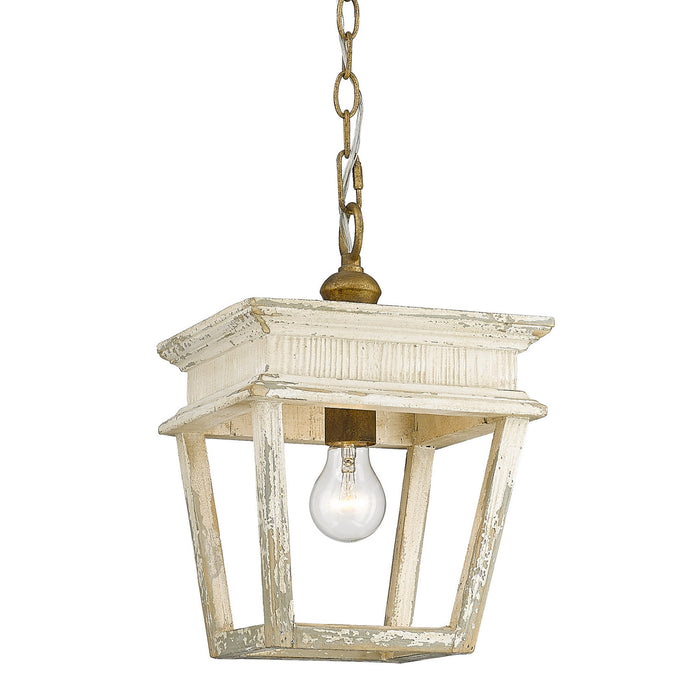 One Light Mini Pendant from the Haiden collection in Burnished Chestnut finish
