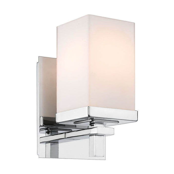 One Light Wall Sconce from the Maddox collection in Chrome finish
