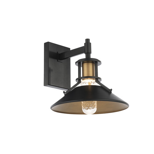 W.A.C. Lighting - WS-W43011-BK/AB - LED Wall Light - Sleepless - Black/Aged Brass