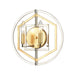 ELK Home - 12260/2 - Two Light Wall Sconce - Geosphere - Polished Nickel