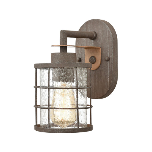 ELK Home - 18363/1 - One Light Vanity - Gilbert - Rusted Coffee, Light Wood, Light Wood