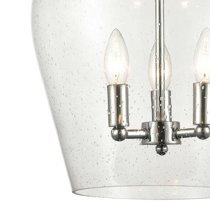 Three Light Pendant from the Darlene collection in Polished Chrome finish
