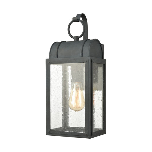 ELK Home - 45481/1 - One Light Wall Sconce - Heritage Hills - Aged Zinc