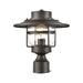 ELK Home - 46073/1 - One Light Outdoor Post Mount - Renninger - Oil Rubbed Bronze