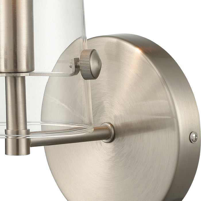 One Light Wall Sconce from the Valante collection in Satin Nickel finish