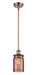 Innovations - 516-1S-AC-G352-TOF - One Light Mini Pendant - Ballston - Antique Copper