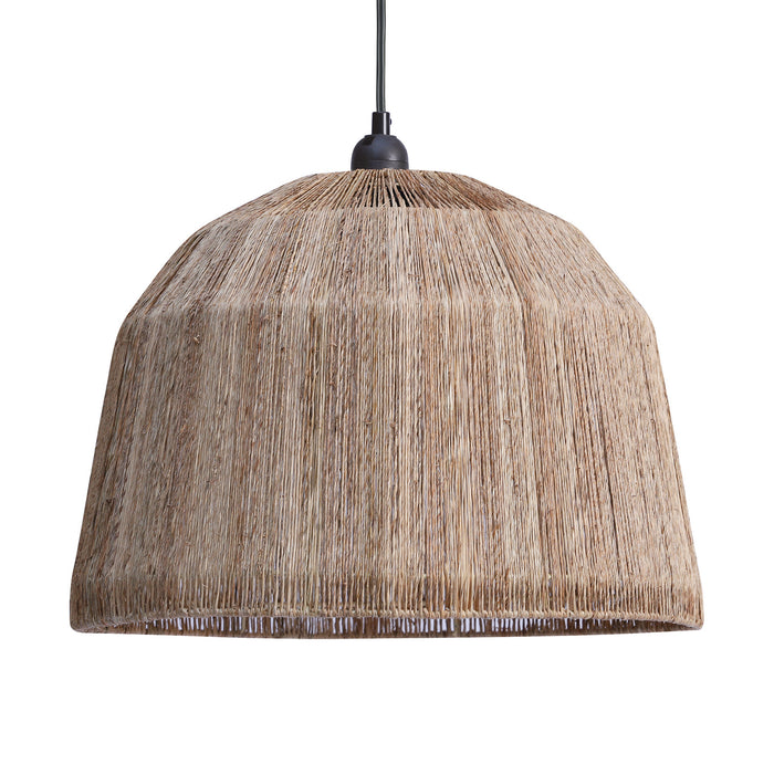 One Light Pendant from the Reaver collection in Natural finish