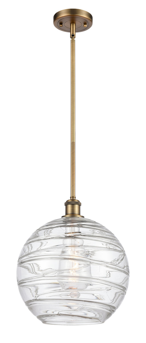 Innovations - 516-1S-BB-G1213-12 - One Light Mini Pendant - Ballston - Brushed Brass